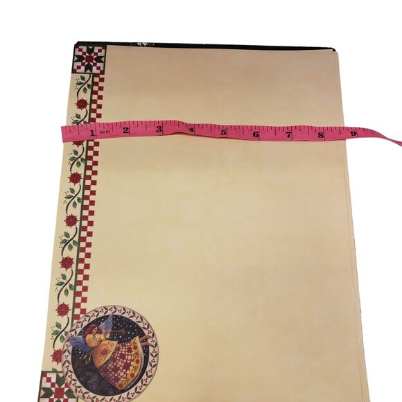 Jim Shore Winter Angel Christmas Paper 48 Sheets Christmas Stationary - Picture 6 of 10